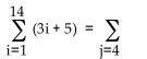 <strong>Rewrite the series using the new index j as indicated. </strong> A) B) C) D)