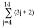 <strong>Rewrite the series using the new index j as indicated. </strong> A) B) C) D)