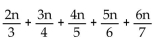 <strong>Write out all the terms of the series. </strong> A) B) C) D)
