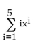 Write out all the terms of the series. - 