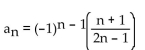 Write out the first five terms of the sequence. - 
