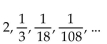Write a formula for the nth term of the given geometric sequence. Do not use a recursion formula. -