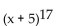 Write the first four terms of the binomial expansion. - 