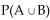 Use the addition rule to solve the problem. -If P(A) = 0.3, P(B) = 0.6, and = 0.2, then what is