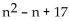Determine whether the statement is true for n = 1, 2, 3, 4, and 5. Use the number of true statements as your answer. - is prime.