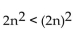 Determine whether the statement is true for n = 1, 2, 3, 4, and 5. Use the number of true statements as your answer. -