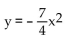 <strong>Find the equation of the parabola determined by the given information. Vertex at the origin, focus at </strong> A) B) C) D)