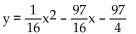 <strong>Find the equation of the parabola determined by the given information. Focus at (7, -7), directrix x = -1</strong> A) B) C) D)