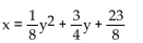 <strong>Find the equation of the parabola determined by the given information. Focus at (-3, -2), directrix y = -6</strong> A) B) C) D)