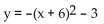 <strong>Find the vertex of the parabola, and determine whether the parabola opens upward, downward, to the left, or to the right. </strong> A) (6, 3), down B) (6, -3), up C) (-6, -3), down D) (-6, 3), up