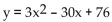 <strong>Find the coordinates of the vertex of the parabola. </strong> A) (5, 1) B) (1, 5) C) (-1, -5) D) (-5, -1)