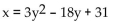 <strong>Find the coordinates of the vertex of the parabola. </strong> A) (4, 3) B) (0, 4) C) (3, 4) D) (3, 0)