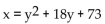 <strong>Find the coordinates of the vertex of the parabola. </strong> A) (0, -8) B) (-8, -9) C) (-9, 0) D) (-9, -8)