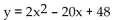 <strong>Find the focus and the directrix of the parabola. </strong> A) B) (5, 0); x = -4 C) (5, 6); x = 10 D)