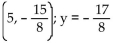 <strong>Find the focus and the directrix of the parabola. </strong> A) B) (5, 0); x = -4 C) (5, 6); x = 10 D)