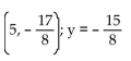 <strong>Find the focus and the directrix of the parabola. </strong> A) B) (5, 0); x = -4 C) (5, 6); x = 10 D)