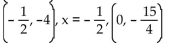 <strong>Find the vertex, axis of symmetry, and y-intercept of the parabola that has the given focus and directrix. </strong> A) B) C) D)