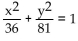 <strong>Write an equation for the ellipse. </strong> A) B) C) D)