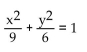 <strong>Write an equation for the ellipse. </strong> A) B) C) D)