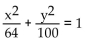 <strong>Write an equation for the ellipse. Foci and x-intercepts </strong> A) B) C) D)