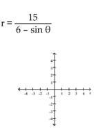 Graph the conic. - 