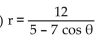 Convert the conic into rectangular coordinates. - 