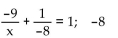 <strong>Decide whether the given number is a solution to the equation preceding it. </strong> A) Yes B) No