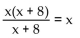 <strong>Solve the equation. Identify the equation as an identity, an inconsistent equation, or a conditional equation. </strong> A) Conditional, {8} B) C) D) Identity, {all real numbers}