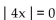 <strong>Solve the absolute value equation. </strong> A) {0, 4} B) {0} C) {-4, 4} D) {-4, 0}