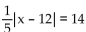 <strong>Solve the absolute value equation. </strong> A) {82} B) {82, -58} C) {-58} D) {58, -82}