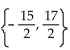 <strong>Solve the absolute value equation. 4 </strong> A) B) C) D)