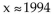 <strong>Solve the problem. Median family income in Country X between 1990 and 1999 can be modeled by f(x) = 1174.6(x - 1990) + 35,265, where x is the year. Determine symbolically when the median income was $42,092.</strong> A) B) C) D)
