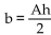 <strong>Solve the formula for the specified variable. A = bh for b</strong> A) B) C) D)
