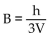 <strong>Solve the formula for the specified variable. V = Bh for B</strong> A) B) C) D)