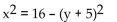 Find the center and radius of the circle. - 