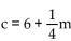 Solve the problem. -The cost, c, in dollars of car rental is , where m is the number of miles driven. Estimate the cost of car rental if the number of miles driven is 32.