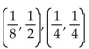 Find the slope of the line containing the pair of points. -