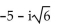 Find the product of the complex number and its conjugate. --