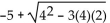 Write the expression in the form a + bi, where a and b are real numbers. --