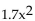 For the equation in the form   + bx + c = 0, determine the number of real solutions by examining the graph of y =   + bx + c. -  + 6.46x - 3.655 = 0