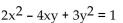 Solve for the indicated variable. -Solve for x.  