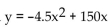 Solve the problem. -Your company uses the quadratic model   to represent the average number of new customers who will be signed on (x) weeks after the release of your new service. How many new customers can you Expect to gain in week 30?
