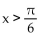Write the solution set in interval notation. - 