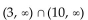 Write as a single interval. - 