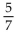 <strong>Use the symbolic definition of absolute value to simplify the expression.  </strong> A)   B) 5 C)   D) None of the above <div style=padding-top: 35px> 