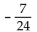 <strong>Use the order of operations to evaluate the expression.  </strong> A)   B)   C)   D)   <div style=padding-top: 35px> 