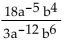 <strong>Simplify. Write answers without negative exponents. Assume that all variables represent nonzero real numbers.  </strong> A)   B)   C)   D) 3, 6 E)   <div style=padding-top: 35px> 