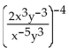 Simplify. Write answers without negative exponents. Assume that all variables represent nonzero real numbers. -