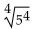 <strong>Evaluate.  </strong> A) -5 B) 5 C)   D) 621 <div style=padding-top: 35px> 