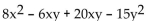 Factor by grouping. - 